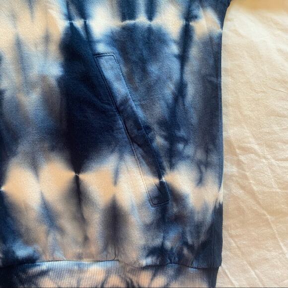 Young Fabulous & Broke NWT Piper Dip Dye Tie Dye Pullover Hoodie sz M - Picture 8 of 11